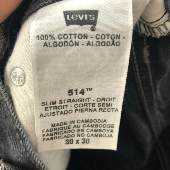 Levi's Black Jean Shorts - Picture 6 of 6